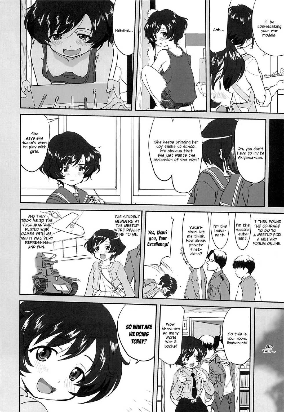 (C84) [Takotsuboya (TK)] Yukiyukite Senshadou (Girls und Panzer) [English] [N04h] - Page 19