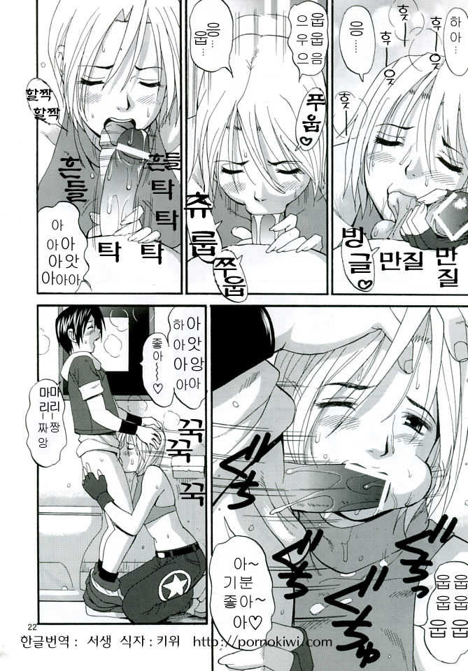 (C68) [Saigado] THE YURI & FRIENDS MARY SPECIAL (King of Fighters) [Korean] - Page 22