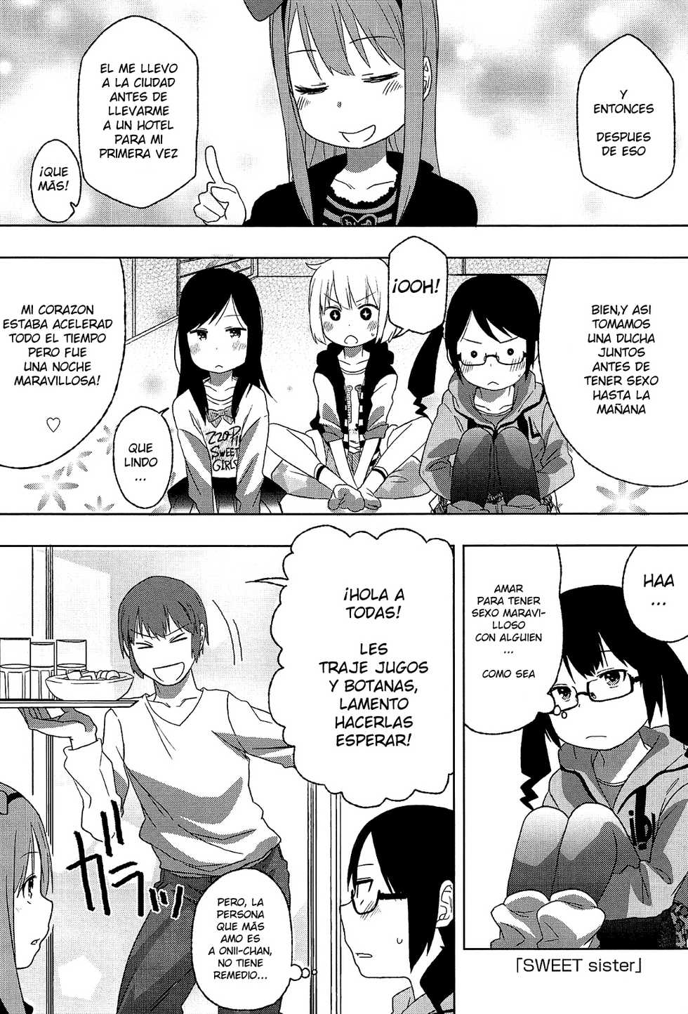 [Arekusa Mahone] SWEET sister (Sweet Milk Parfait) [Spanish] [Calina] - Page 1