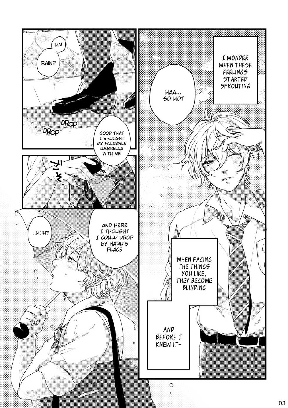 [Sakurabobu (Machio)] Please Kiss Me (Free!) [English] [Holy Mackerel] [Digital] - Page 3