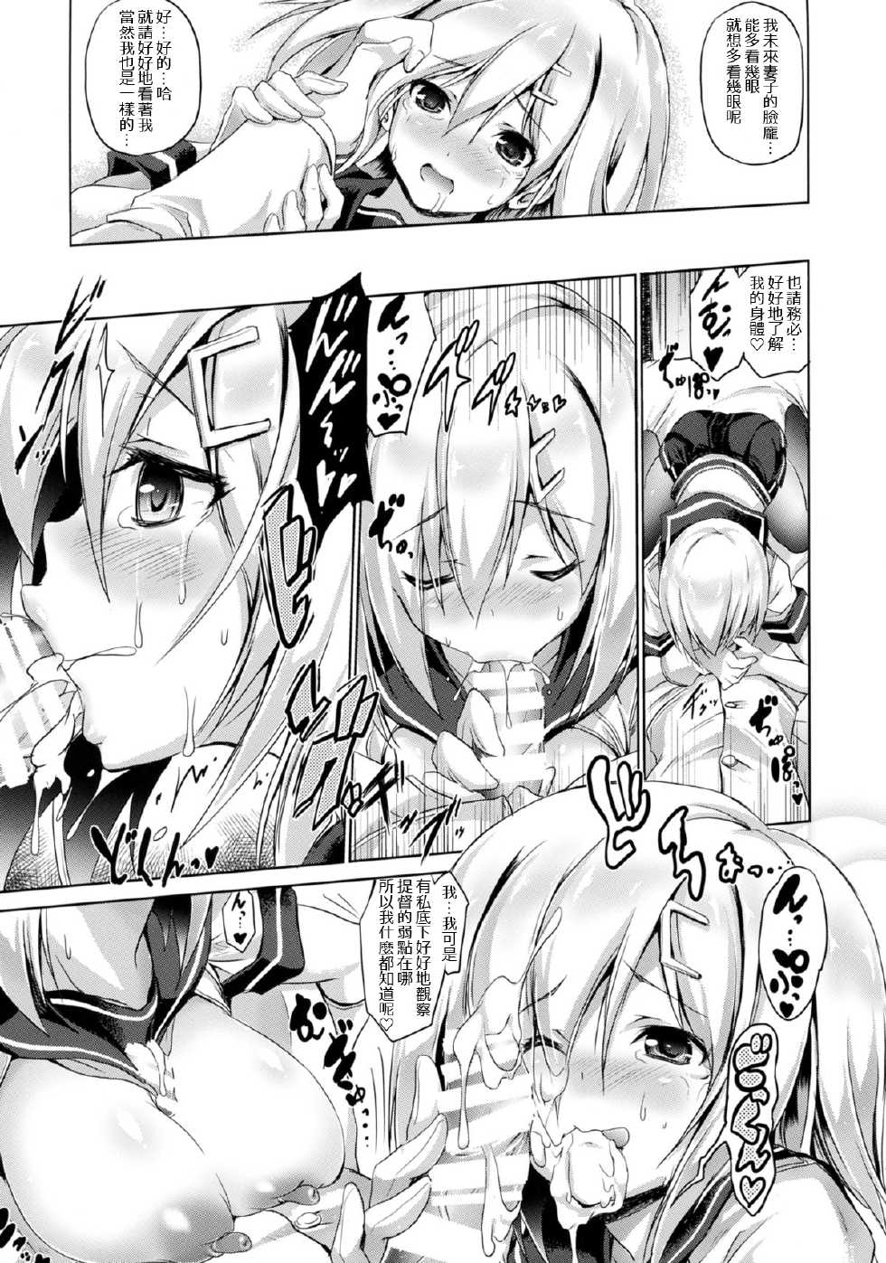 (C88) [FULLMETAL MADNESS (Asahi)] Nyuu Hamari Michi (Kantai Collection -KanColle-) [Chinese] [握手狂魔] - Page 17