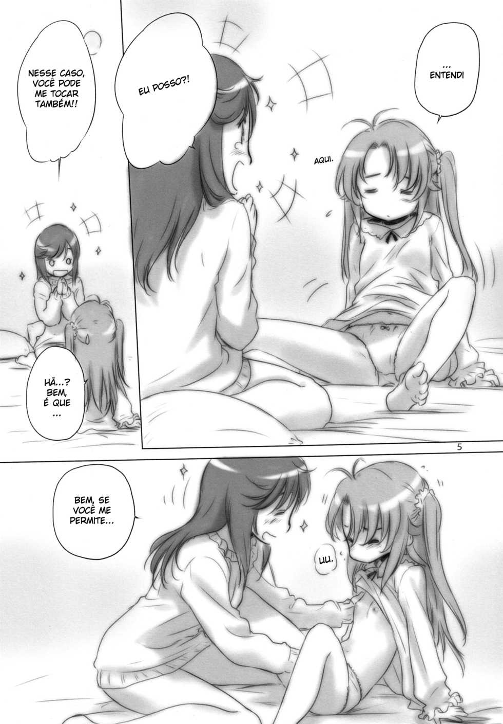 (C85) [VOLUTES (Kurogane Kenn)] Portable. (Non Non Biyori) [Portuguese-BR] [AMA Scans] - Page 5