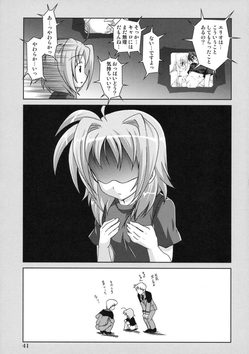 (C75) [PLUM (Kanna)] Mahou Shoujo Magical SEED QUOD (Mahou Shoujo Lyrical Nanoha) - Page 40