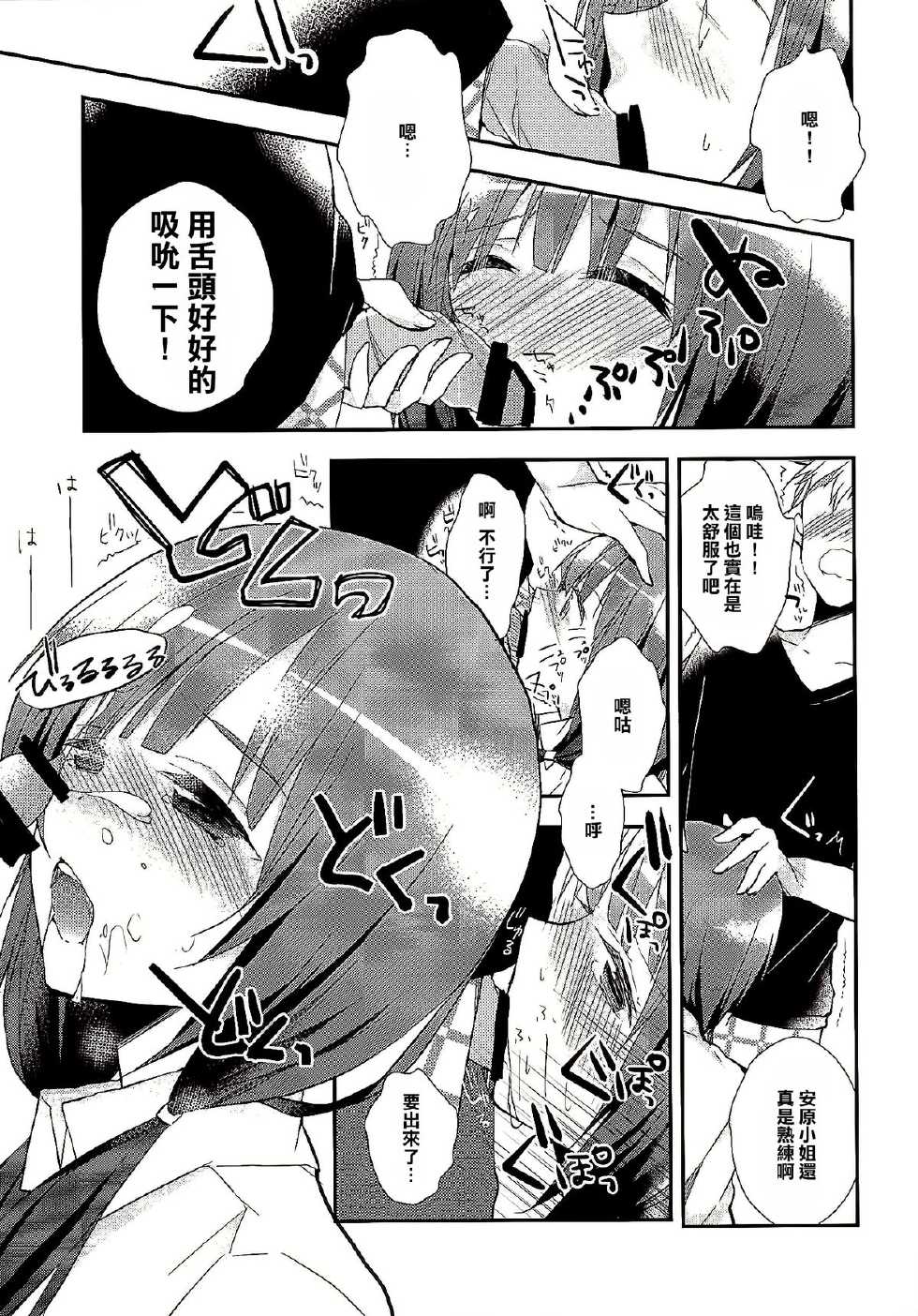 (C87) [MeroMero Melon (Ou, Peke)] SHIROPAKO (SHIROBAKO) [Chinese] [樱丘汉化组] - Page 11