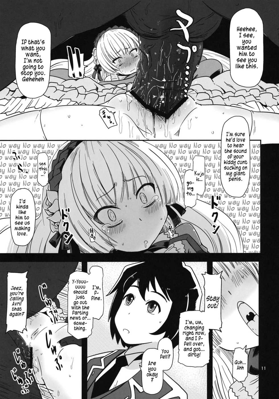 (Puniket 23) [HellDevice (nalvas)] Kuro Gosick-chan | Black Gosick Girl (GOSICK) [English] - Page 12
