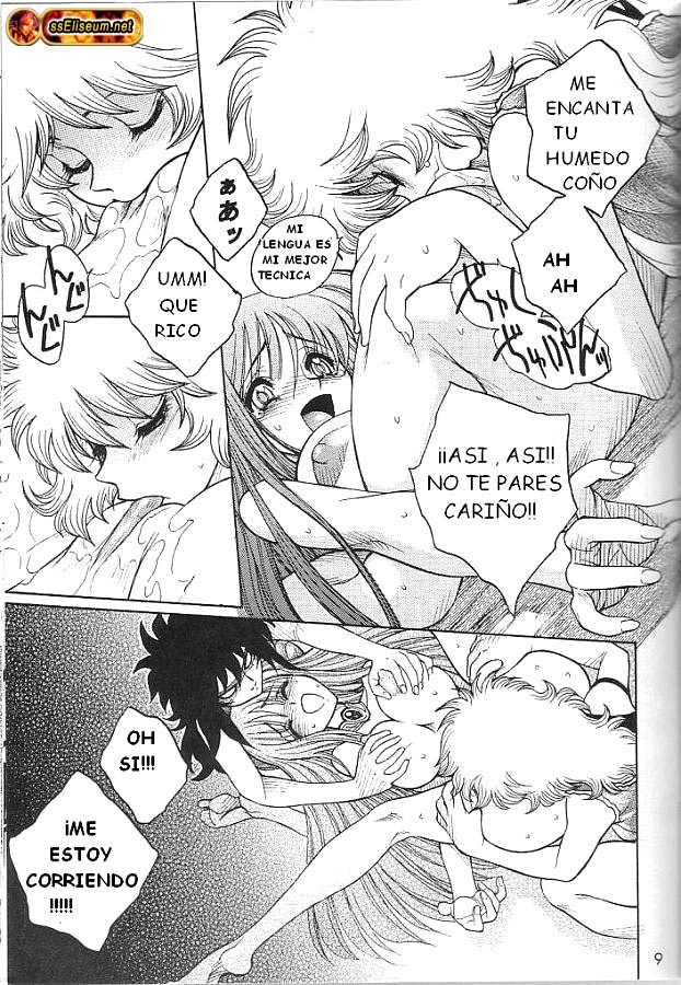 (C65) [JAM KINGDOM (Jam Ouji)] Kagebara (Saint Seiya [Knights of the Zodiac]) [Spanish] - Page 8