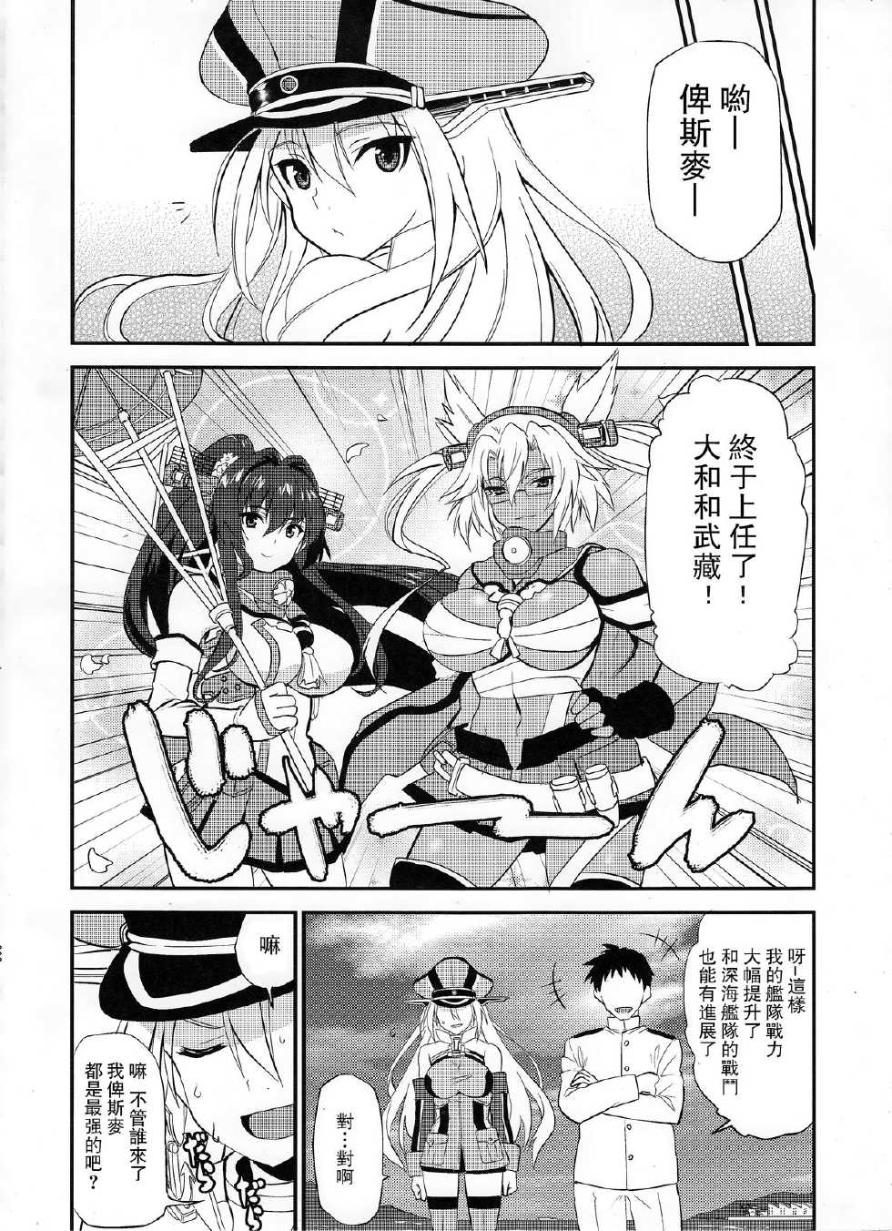 (C87) [INFINITY DRIVE (Kyougoku Shin)] Makezugirai Fraulein (Kantai Collection -KanColle-) [Chinese] [無毒漢化組] - Page 27