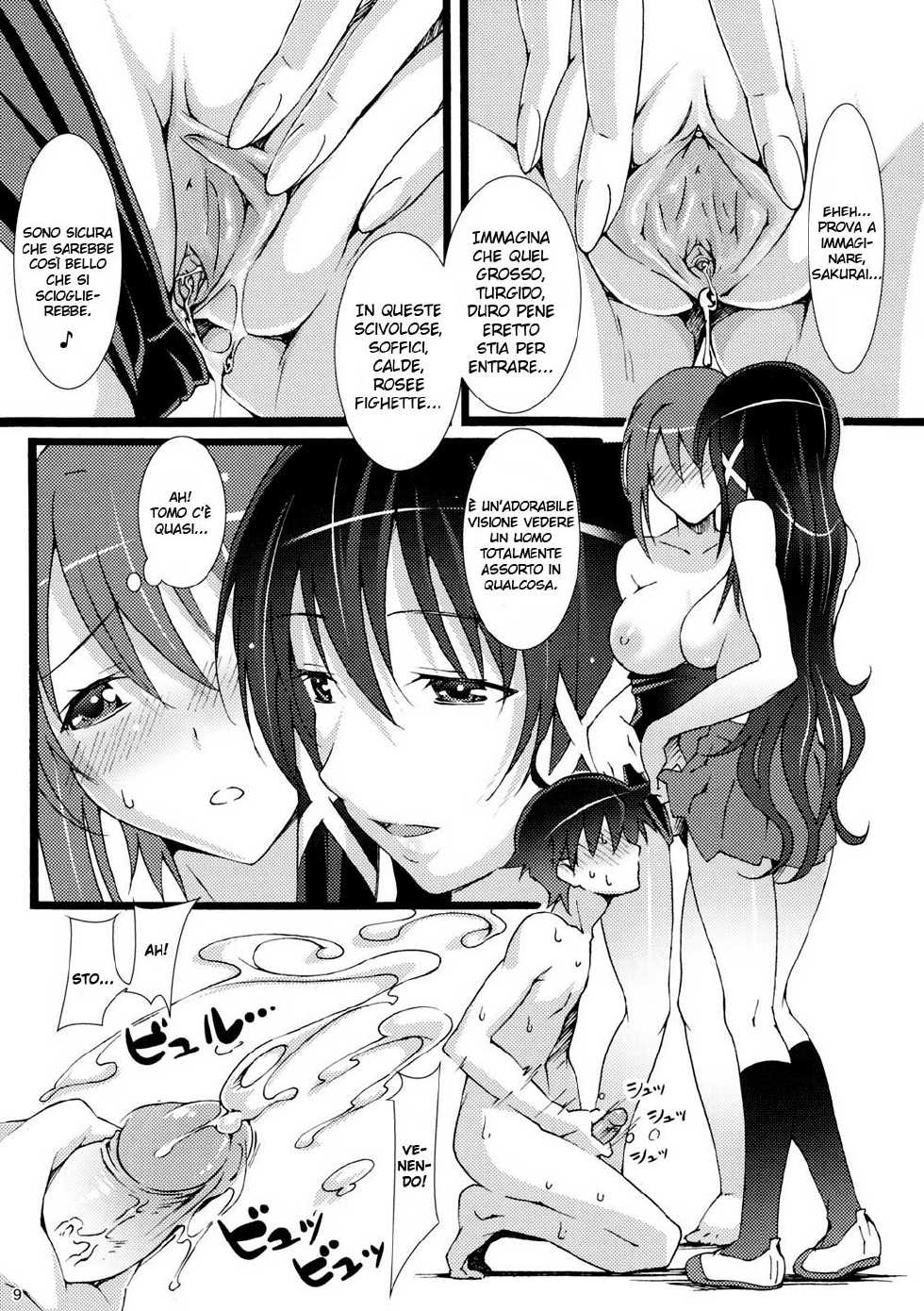 [pinvise (Suzutsuki Kurara)] Tenshi no Inu Mani... 2 (Sora no Otoshimono) [Italian] {Hentai Fantasy} [Decensored] - Page 8
