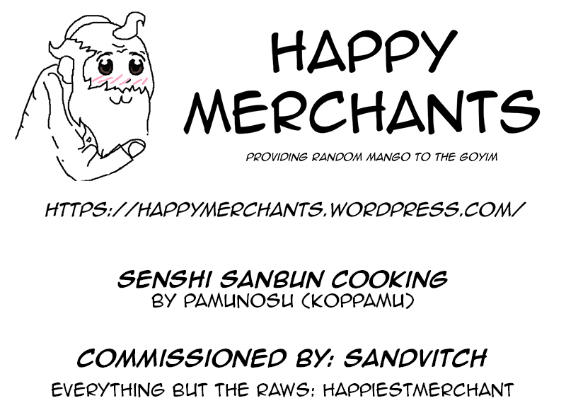 [Makutsutei (Koppamu)] Senshi Sanbun Cooking | Three Minute Warrior Cooking (Otome-tachi wa Marunomi nashi de wa mou Ikite Ikenai!) [English] [HappyMerchants] [Digital] - Page 5