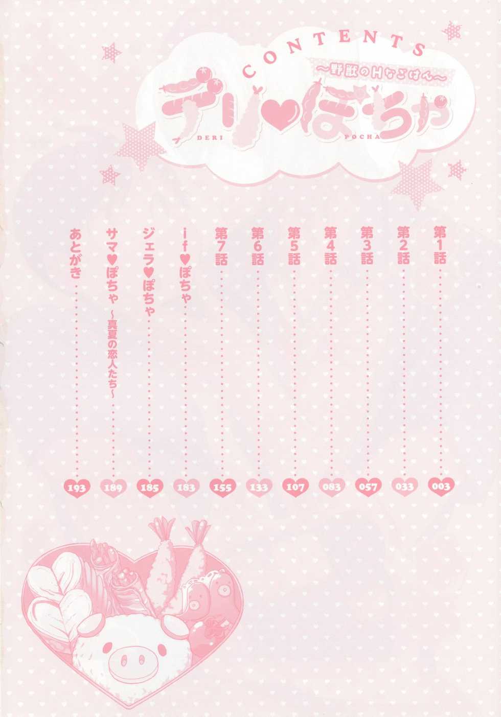 [Nonomiya Chiyoko] Delipocha ~Yajuu no H na Gohan~ - Page 7