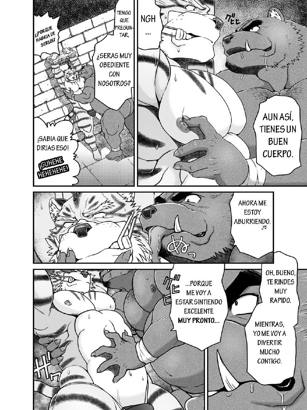[Neyukidou (Takaku Nozomu)] Kemonobito no Mori Daiisshou | Beastmen Forest 01 [Spanish] [Digital] - Page 8