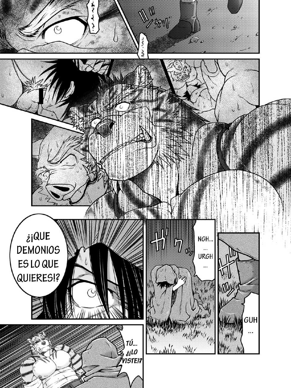 [Neyukidou (Takaku Nozomu)] Kemonobito no Mori Daiisshou | Beastmen Forest 01 [Spanish] [Digital] - Page 33