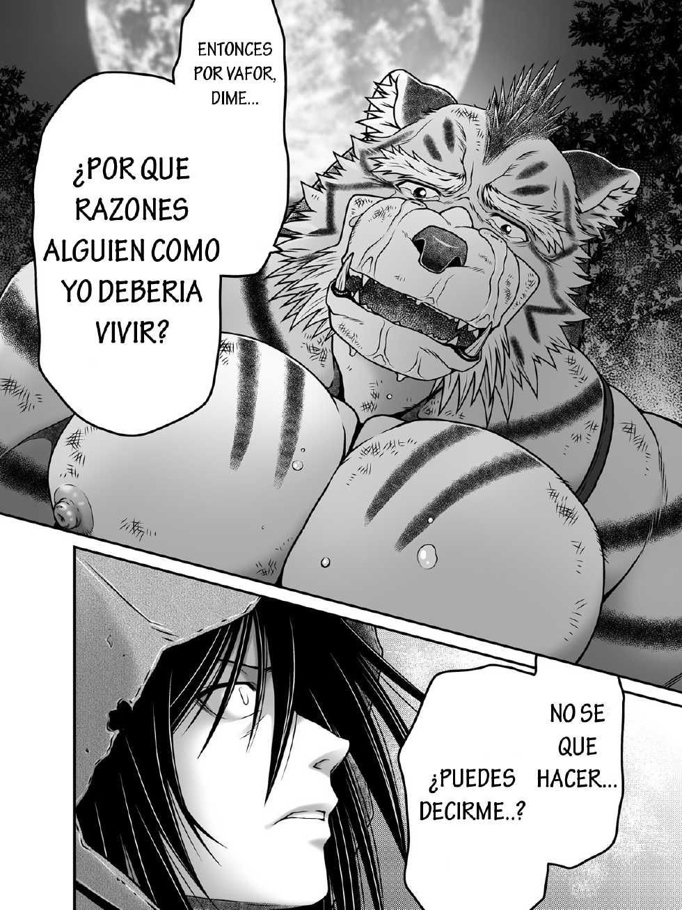 [Neyukidou (Takaku Nozomu)] Kemonobito no Mori Daiisshou | Beastmen Forest 01 [Spanish] [Digital] - Page 36