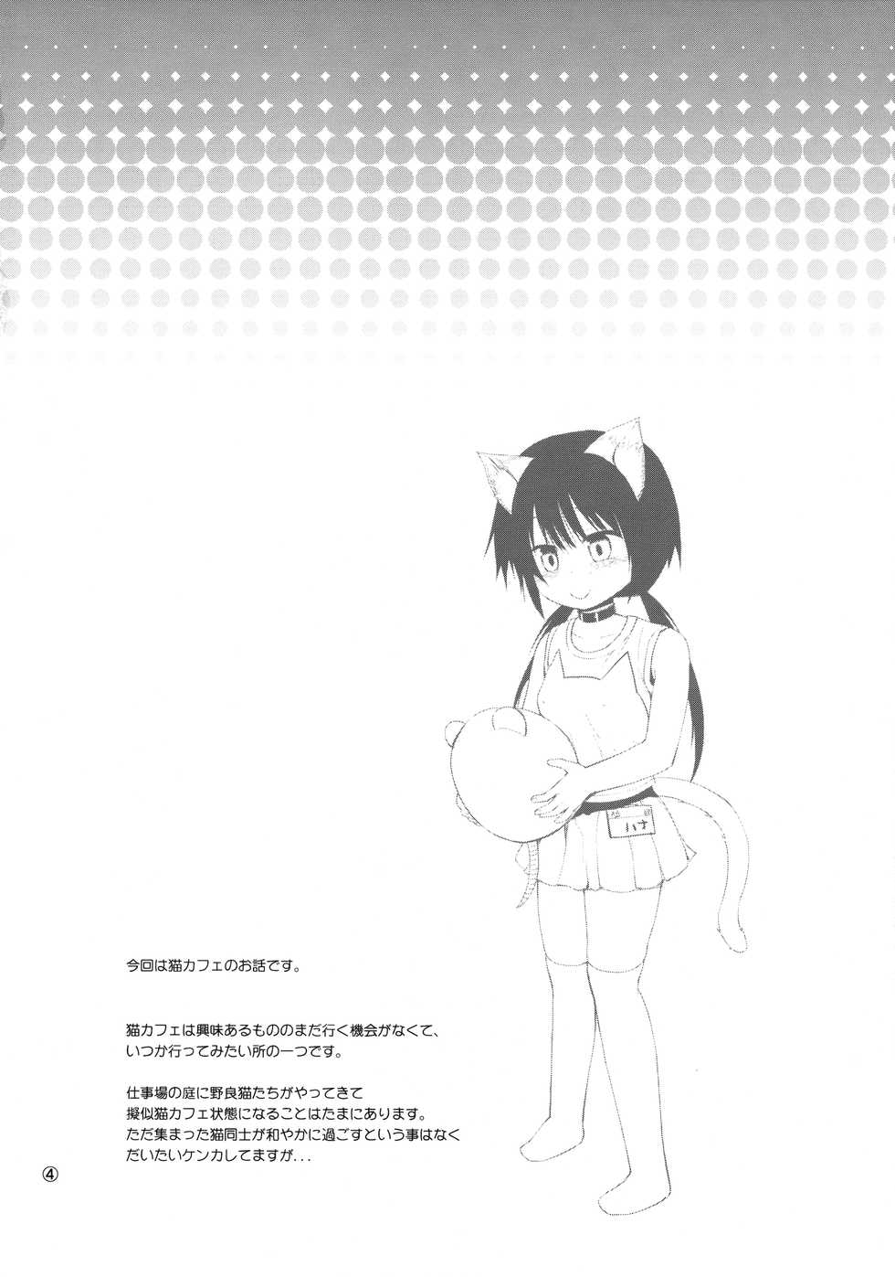(C88) [Pico Pico Labyrinth (Fujisaka Lyric)] Higouhou JS Cafe - Page 3