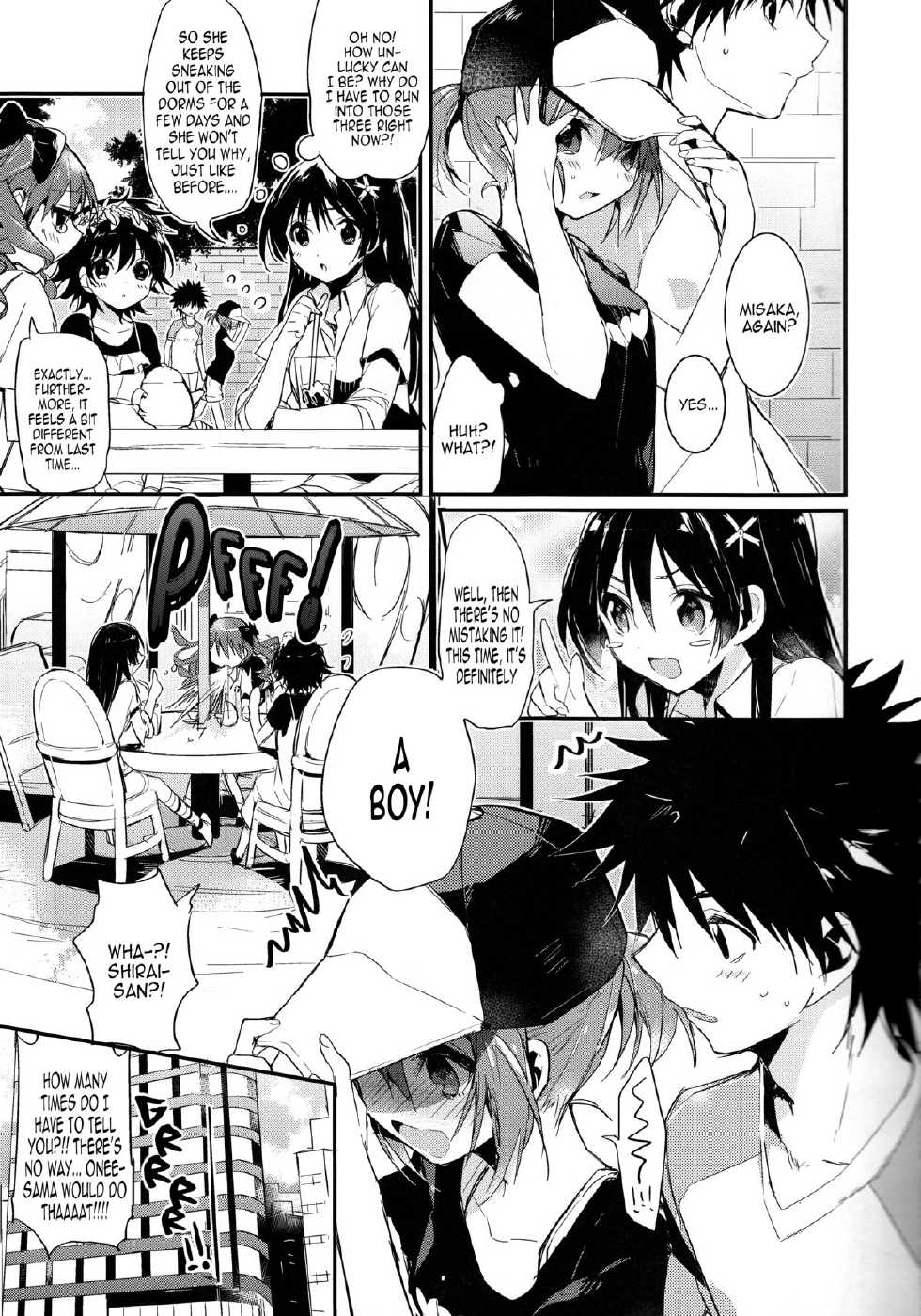 (C84) [atSD (Tsuneyoshi)] Mikoto to. 4 | With Mikoto. 4 (Toaru Majutsu no Index) [English] [EHCOVE] - Page 4