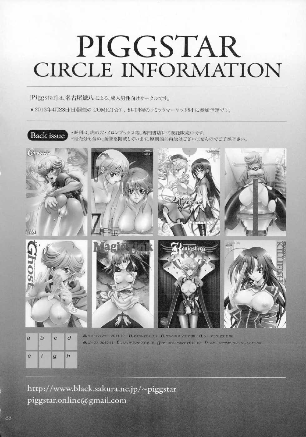 (COMIC1☆7) [PIGGSTAR (Nagoya Shachihachi)] A SCHOOL OF KILLIFISH (Medaka Box) - Page 25