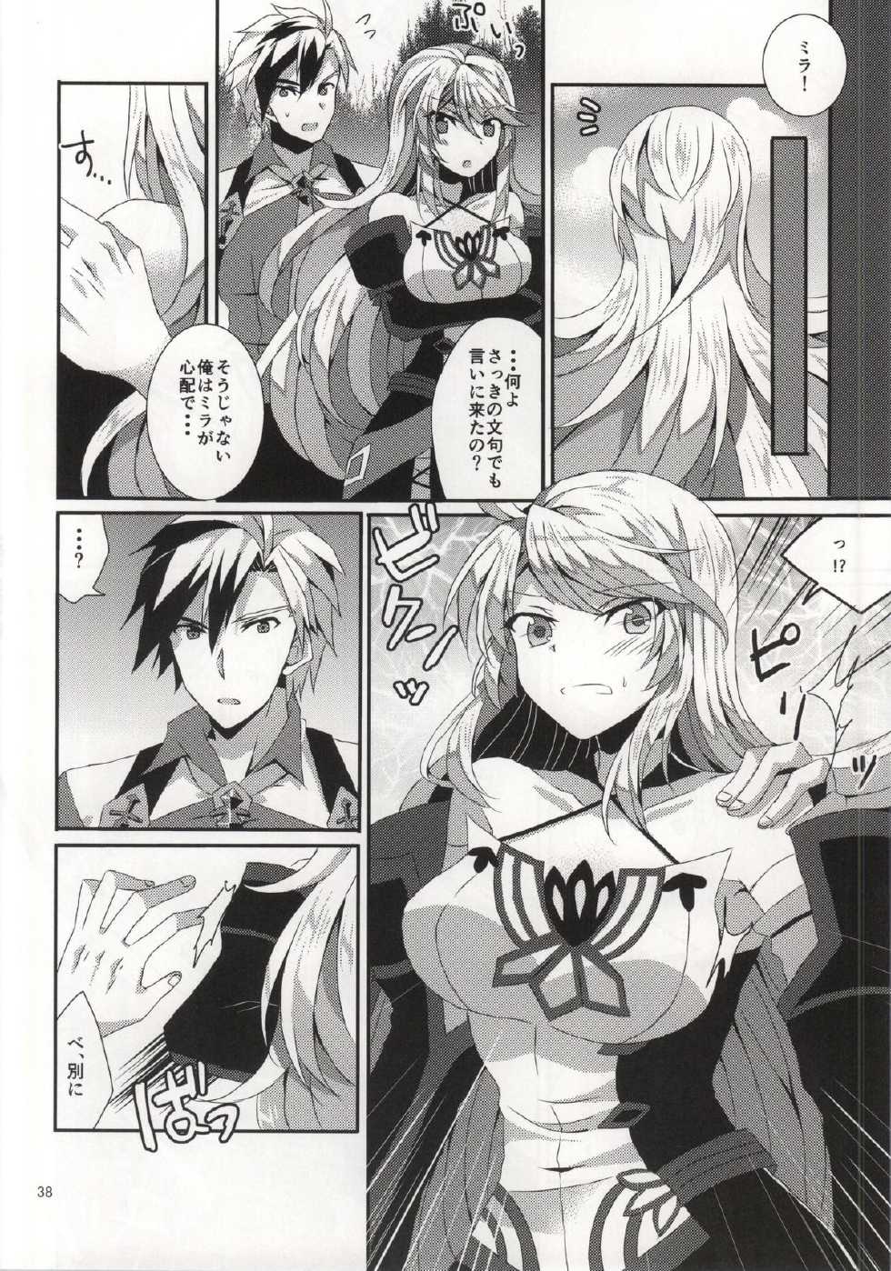 (C87) [PINK.in BLACK (Kanaru)] LudMilla Sweet Diary (Tales of Xillia 2) - Page 37