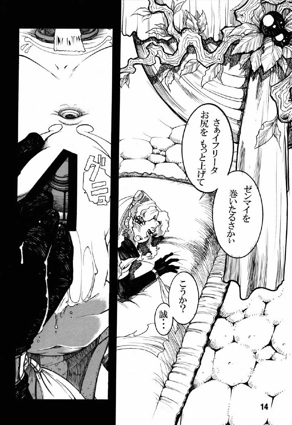 (C87) [Sumire Club 8823 (Oosaka Hananoko)] Naniwa no Sekai ER-HAZARD (El-Hazard: The Magnificent World) - Page 14