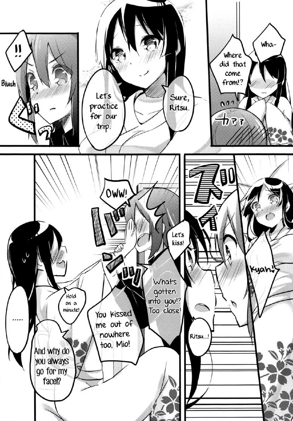 (C87) [KIMcheese (Haruna Mahiru)] Lesson Zero (K-ON!) [English] [Yuri-ism] - Page 13