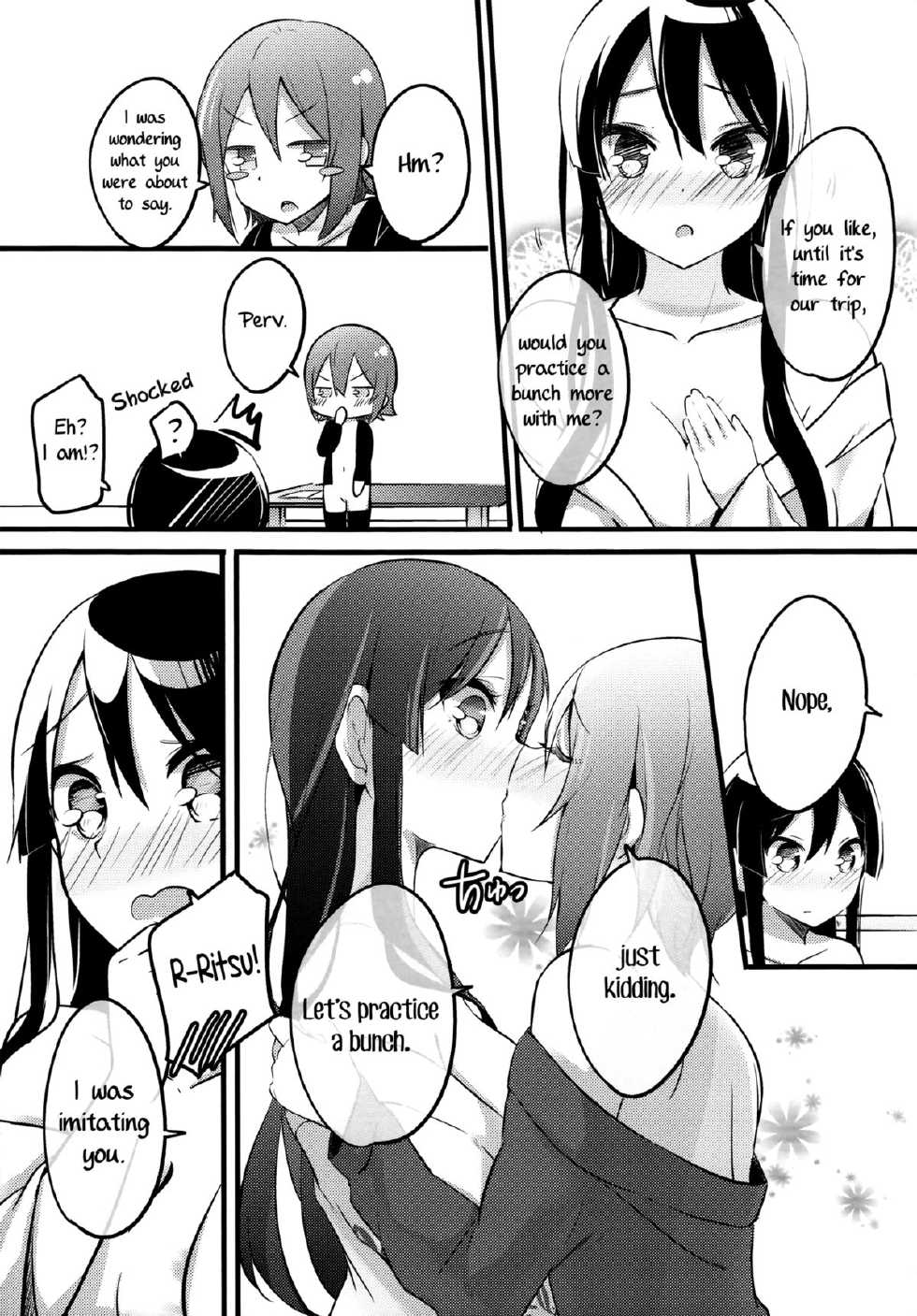 (C87) [KIMcheese (Haruna Mahiru)] Lesson Zero (K-ON!) [English] [Yuri-ism] - Page 30