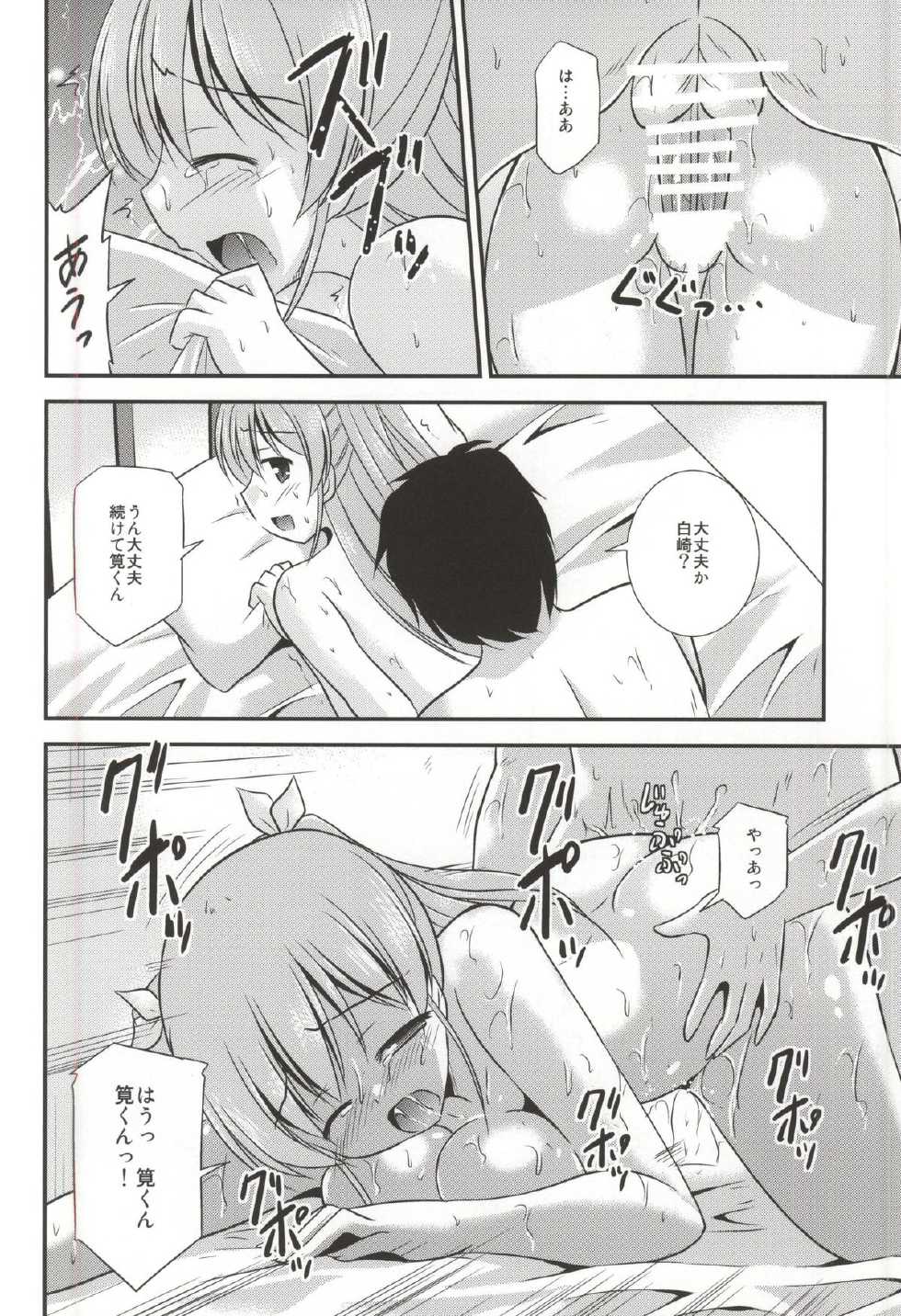(COMIC1☆9) [Cool Palace (Suzumiya Kazuki)] Zoku Hitsujikai no Yuuutsu (Daitoshokan no Hitsujikai) - Page 15