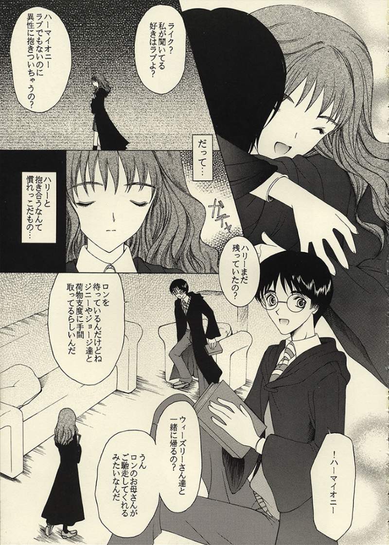(C63) [Knife Edge (Saki Urara)] Kegarete mo Suki na Hito (Harry Potter) - Page 10