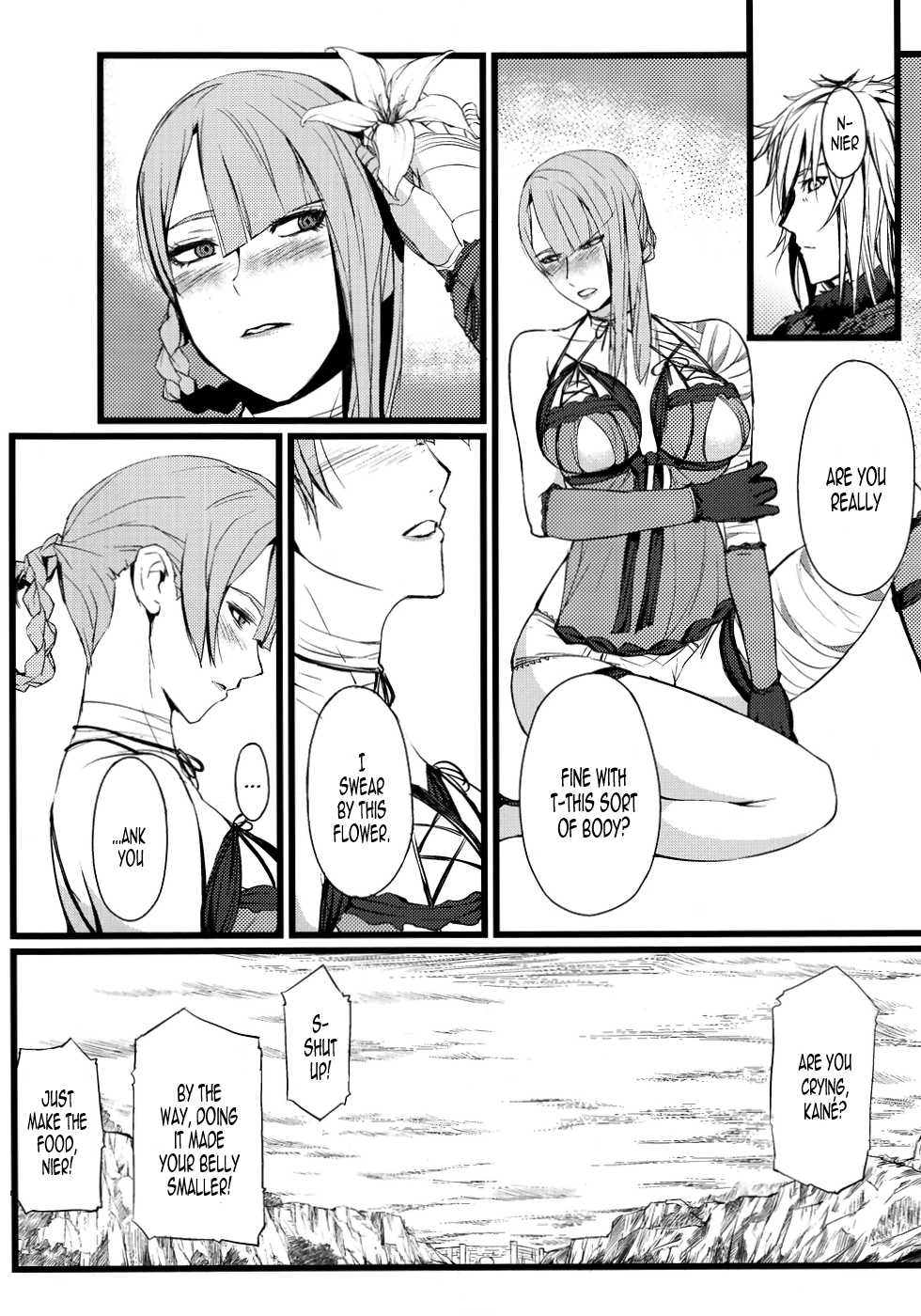 (C78) [FukaFuka Tenshoku (Popuran)] ○※×□△！ (NieR RepliCant) [English] [Crystalium] - Page 22