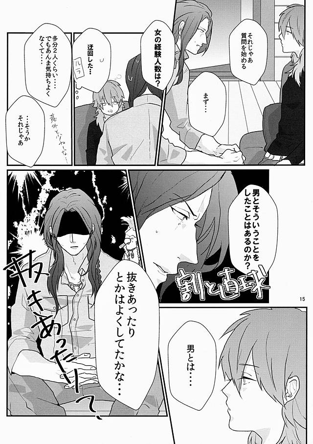 [NICO (nico)] Darling wa Shinpaisei. (DRAMAtical Murder) - Page 14