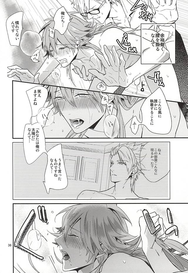 (Brain Breaker 7) [Haruka Kano Uta (Hanata)] Be mine (DRAMAtical Murder) - Page 34