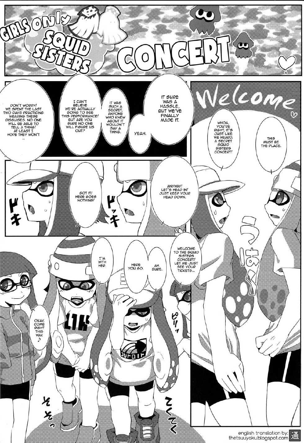 (C88) [FREAKS (Mike)] Shiokara DRUG | Squid Sisters Drug (Splatoon) [English] {thetsuuyaku} - Page 2