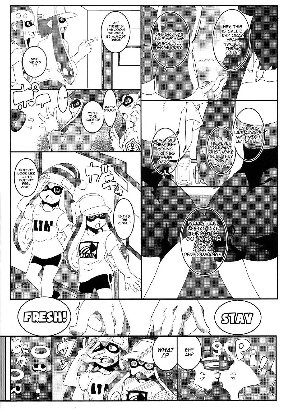 (C88) [FREAKS (Mike)] Shiokara DRUG | Squid Sisters Drug (Splatoon) [English] {thetsuuyaku} - Page 3