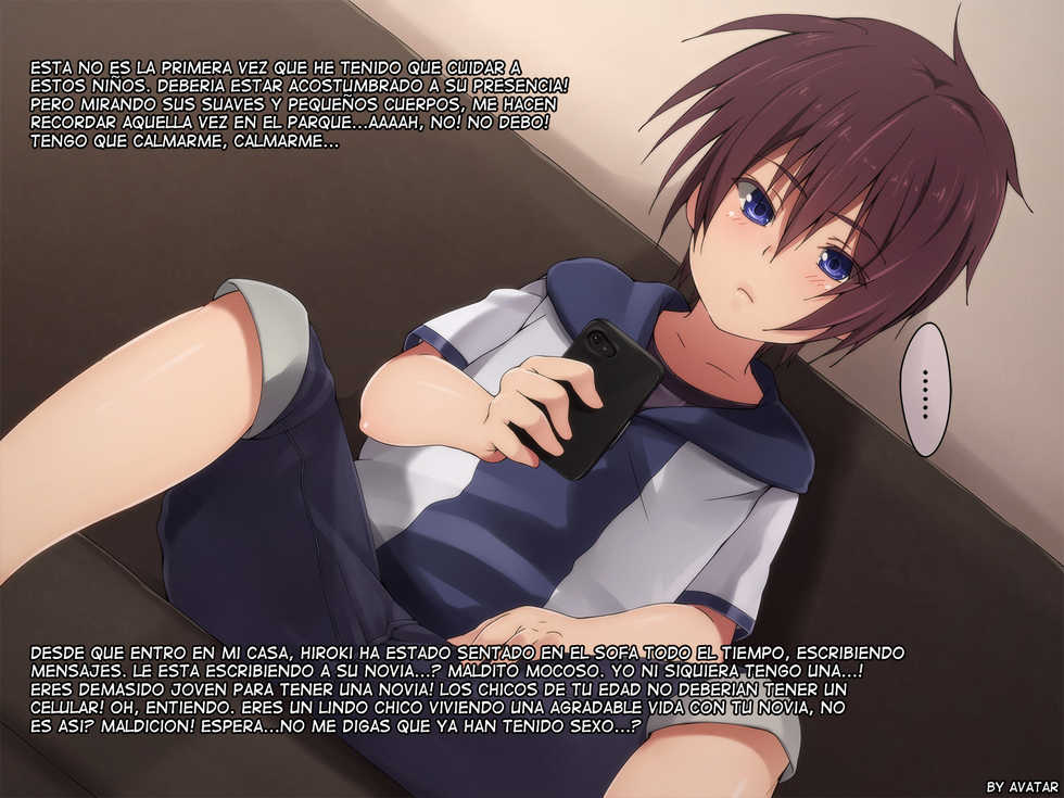 [Hinahara Yashiki (Hinahara Hajime)] Seiryokuzai de Seiyoku Bouhatsu! Tairyou Tanetsuke de Shota Kyoudai Kyousei Harabote! [Spanish] [Avatar] - Page 17