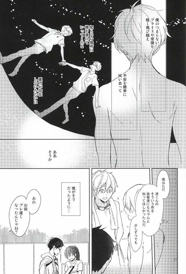(C87) [skyfish (Hisato)] Buchou to fukubuchou no himitsu (Free!) - Page 24