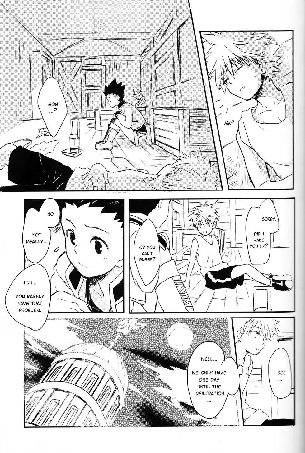 [Kohako (GOko)] Wasurenai de | Don't Forget (Hunter x Hunter) [English] [HXH-Doujinshilivejournal] - Page 4
