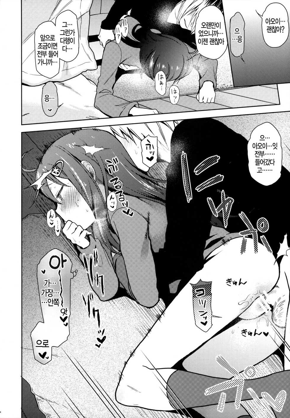 (C87) [Arekusa Thunder (Arekusa Mahone)] GirlS Aloud!! Vol. 6.5 [Korean] [뀨뀨꺄꺄] - Page 15