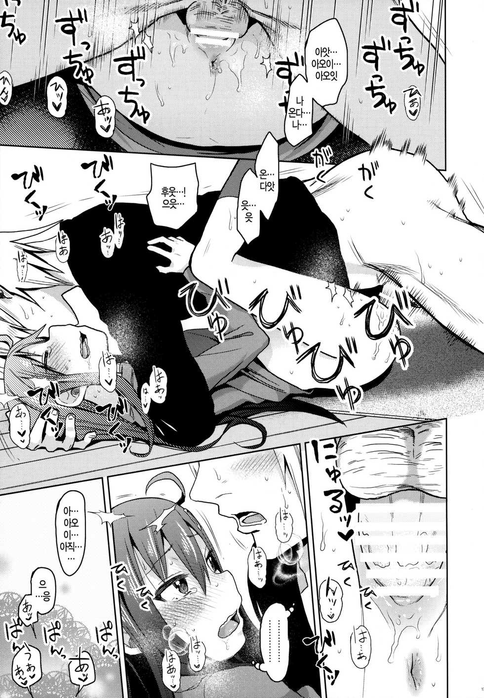 (C87) [Arekusa Thunder (Arekusa Mahone)] GirlS Aloud!! Vol. 6.5 [Korean] [뀨뀨꺄꺄] - Page 18