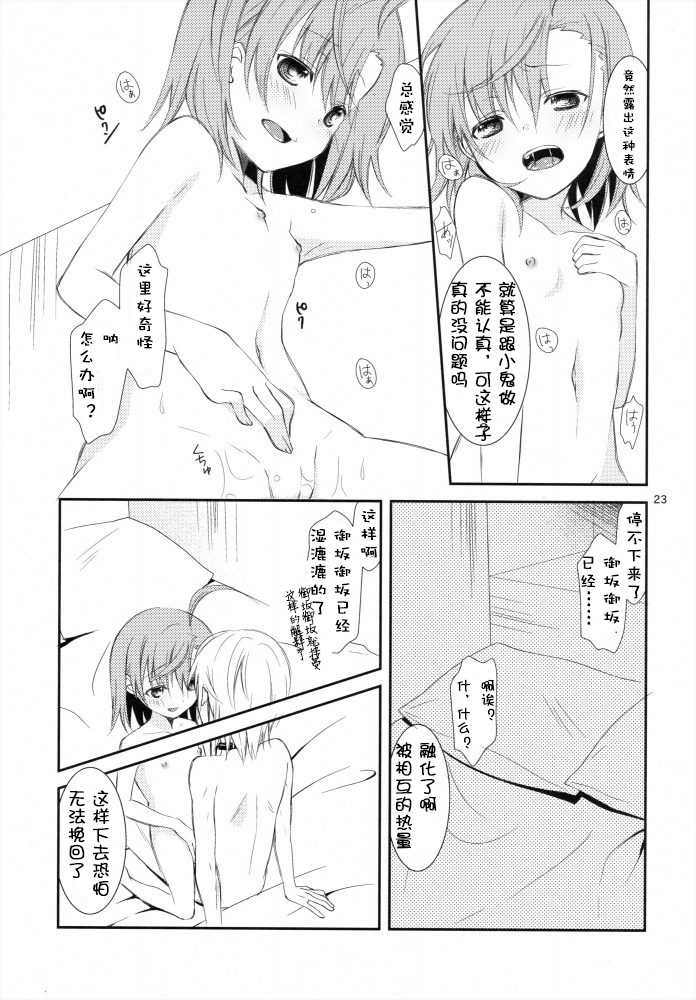 (C79) [Cocoa Holic (Yuizaki Kazuya)] BITTER x BITTER x SWEET! (Toaru Majutsu no Index) [Chinese] [silent_aoi个人汉化] - Page 22