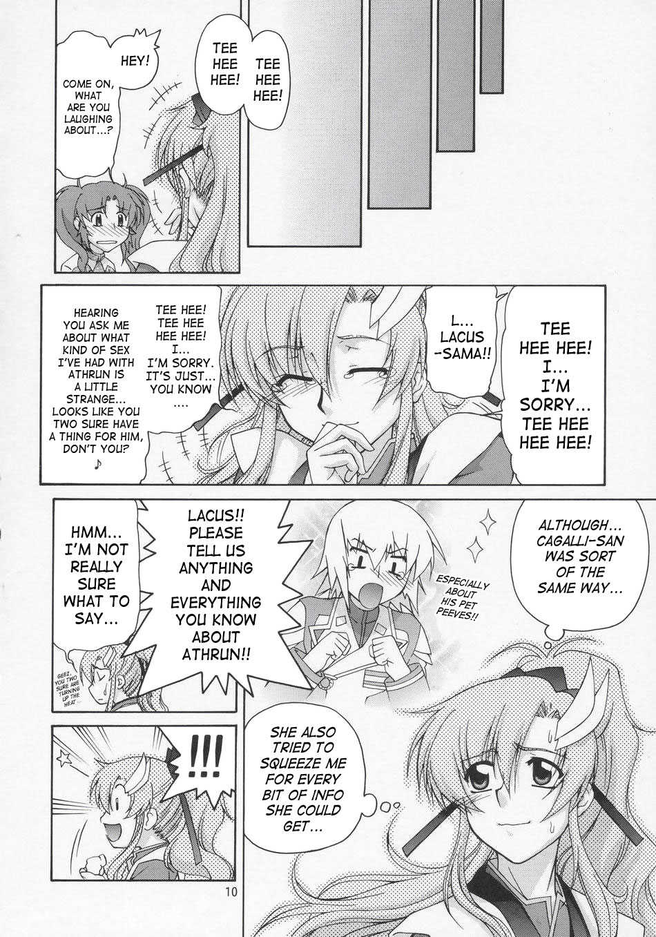 (C69) [Gold Rush (Suzuki Address)] Thank You! Lacus End (Kidou Senshi Gundam SEED DESTINY [Mobile Suit Gundam SEED DESTINY]) [English] [SaHa] - Page 9