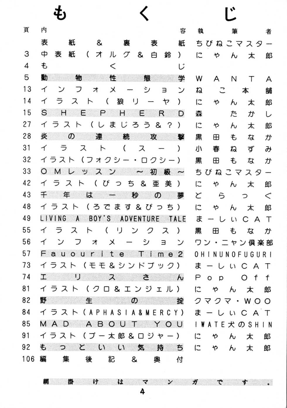 (C48) [Wannyan Club (Various)] Yattemoutaa (Various) - Page 4