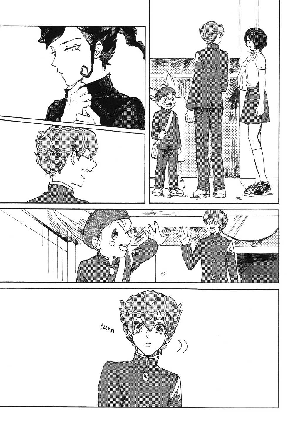 (Seishun Cup 8) [HYSTERIC SPIDER (Io)] Anata no Kawaii Hito ni Naritai (Inazuma Eleven GO) [English] [ebil_trio] - Page 3