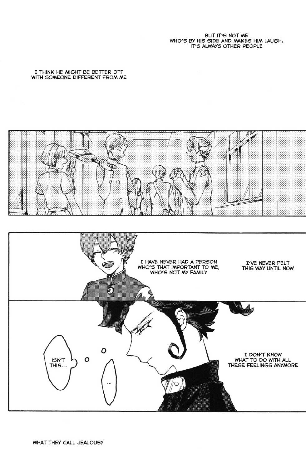 (Seishun Cup 8) [HYSTERIC SPIDER (Io)] Anata no Kawaii Hito ni Naritai (Inazuma Eleven GO) [English] [ebil_trio] - Page 8