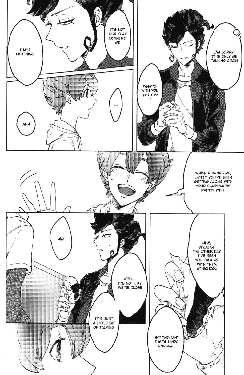(Seishun Cup 8) [HYSTERIC SPIDER (Io)] Anata no Kawaii Hito ni Naritai (Inazuma Eleven GO) [English] [ebil_trio] - Page 12