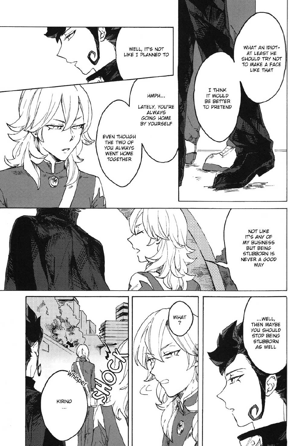 (Seishun Cup 8) [HYSTERIC SPIDER (Io)] Anata no Kawaii Hito ni Naritai (Inazuma Eleven GO) [English] [ebil_trio] - Page 19