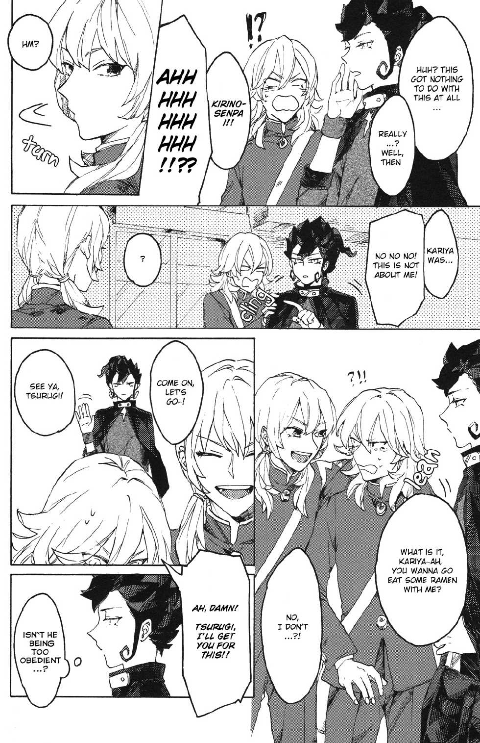 (Seishun Cup 8) [HYSTERIC SPIDER (Io)] Anata no Kawaii Hito ni Naritai (Inazuma Eleven GO) [English] [ebil_trio] - Page 20
