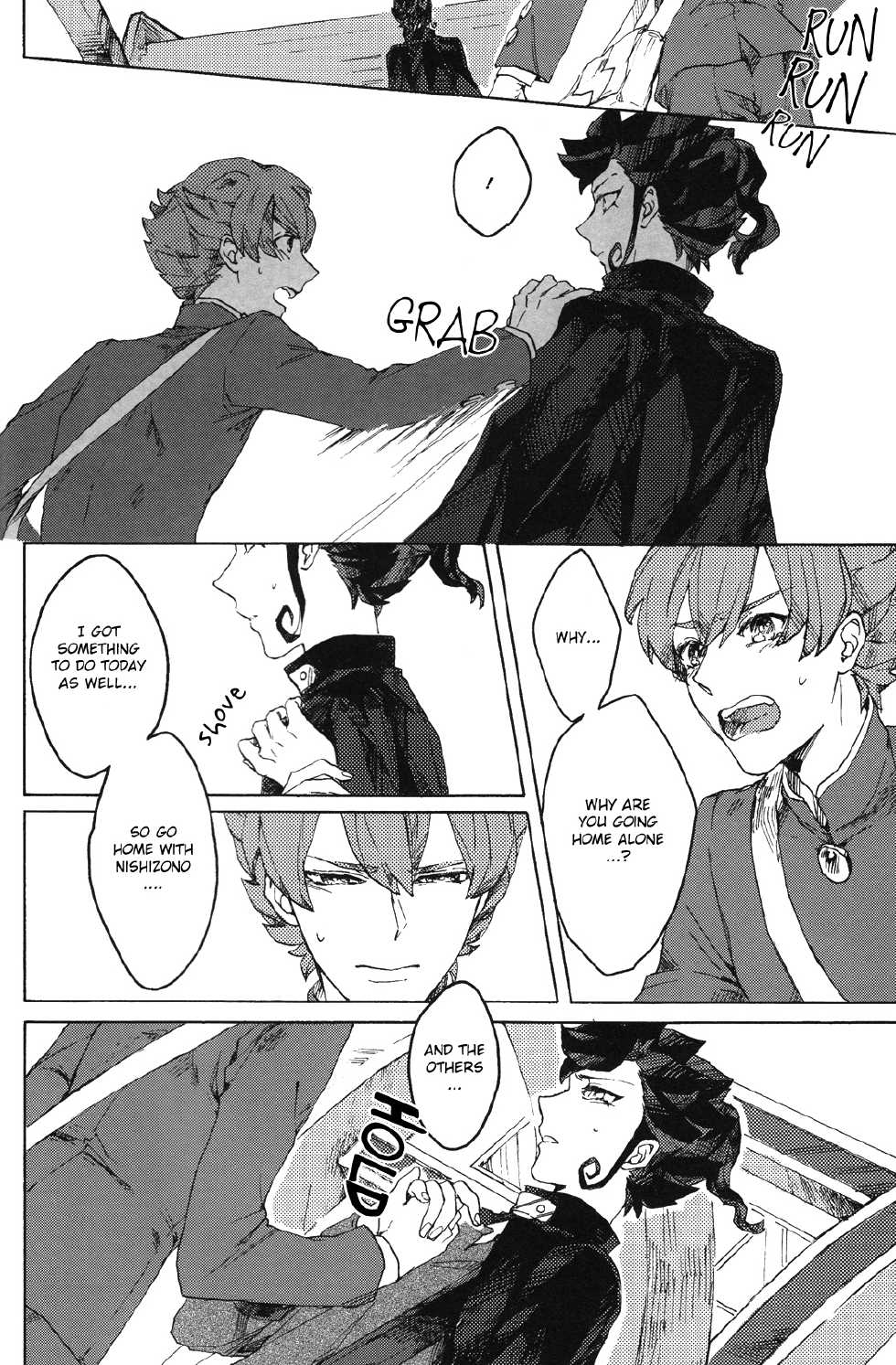 (Seishun Cup 8) [HYSTERIC SPIDER (Io)] Anata no Kawaii Hito ni Naritai (Inazuma Eleven GO) [English] [ebil_trio] - Page 22