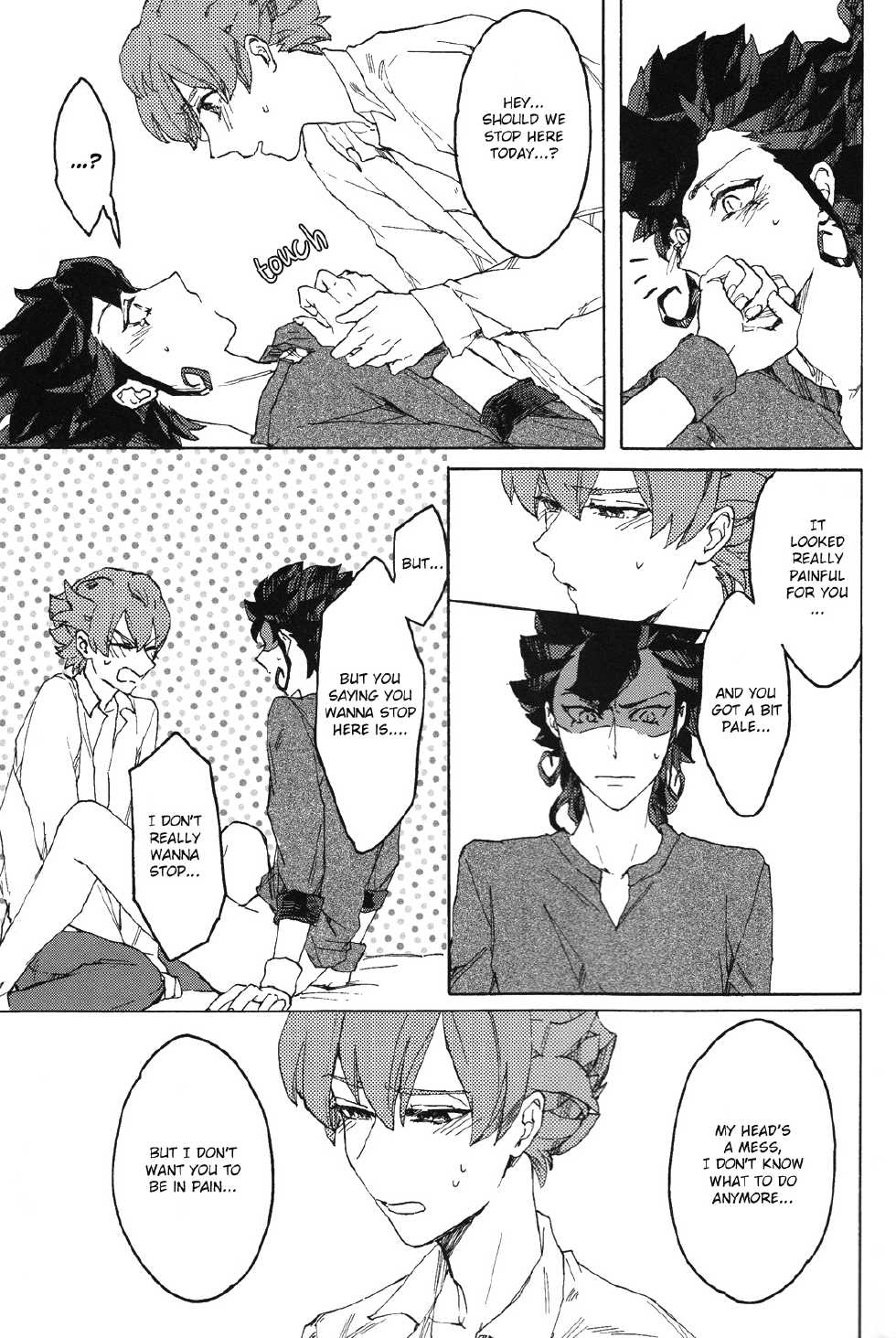 (Seishun Cup 8) [HYSTERIC SPIDER (Io)] Anata no Kawaii Hito ni Naritai (Inazuma Eleven GO) [English] [ebil_trio] - Page 31