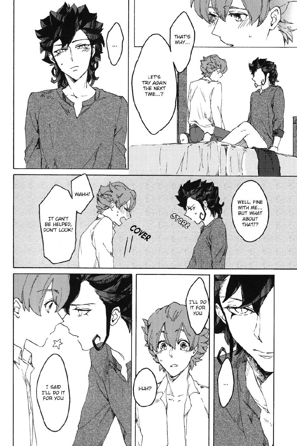 (Seishun Cup 8) [HYSTERIC SPIDER (Io)] Anata no Kawaii Hito ni Naritai (Inazuma Eleven GO) [English] [ebil_trio] - Page 32