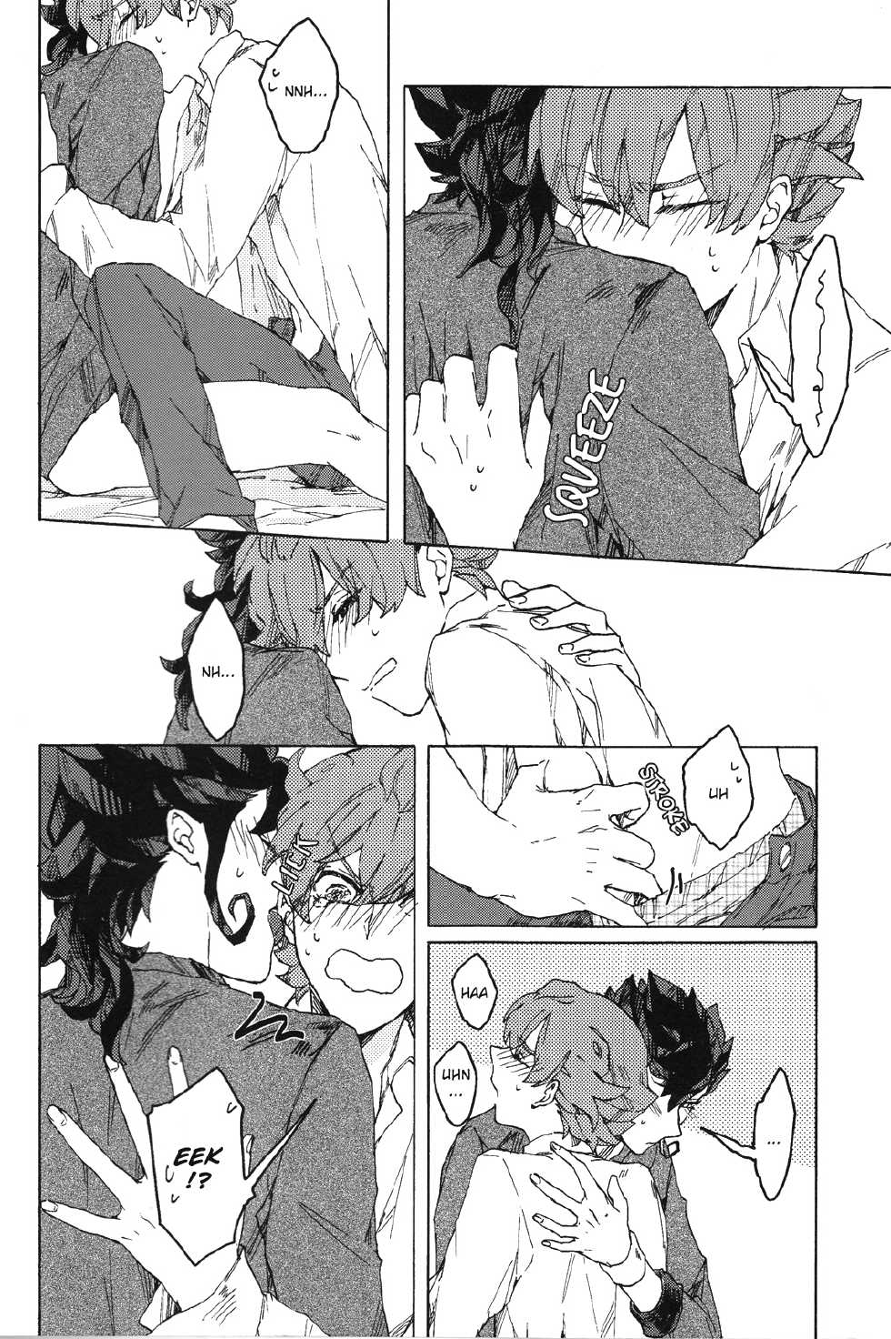 (Seishun Cup 8) [HYSTERIC SPIDER (Io)] Anata no Kawaii Hito ni Naritai (Inazuma Eleven GO) [English] [ebil_trio] - Page 34