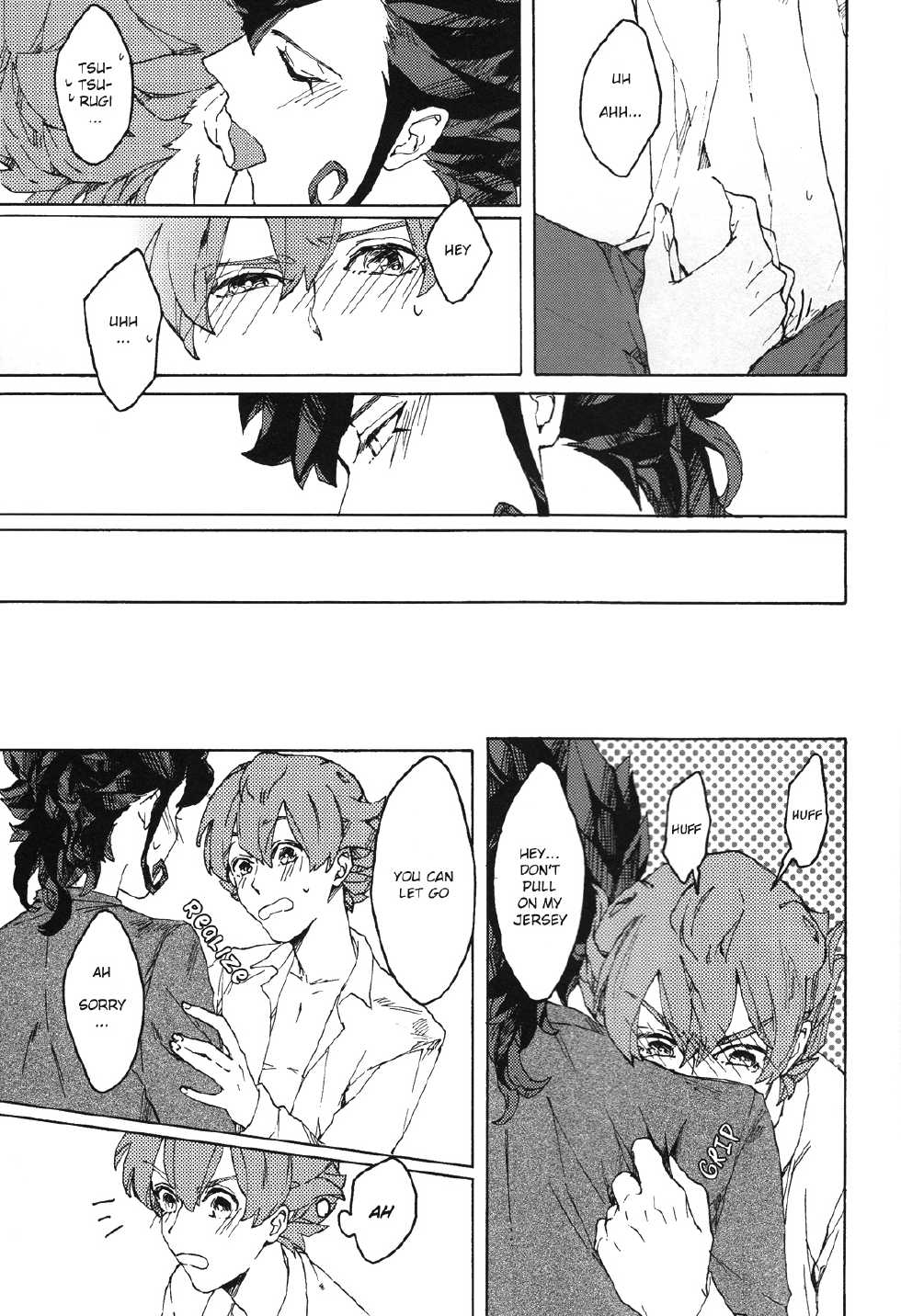 (Seishun Cup 8) [HYSTERIC SPIDER (Io)] Anata no Kawaii Hito ni Naritai (Inazuma Eleven GO) [English] [ebil_trio] - Page 35