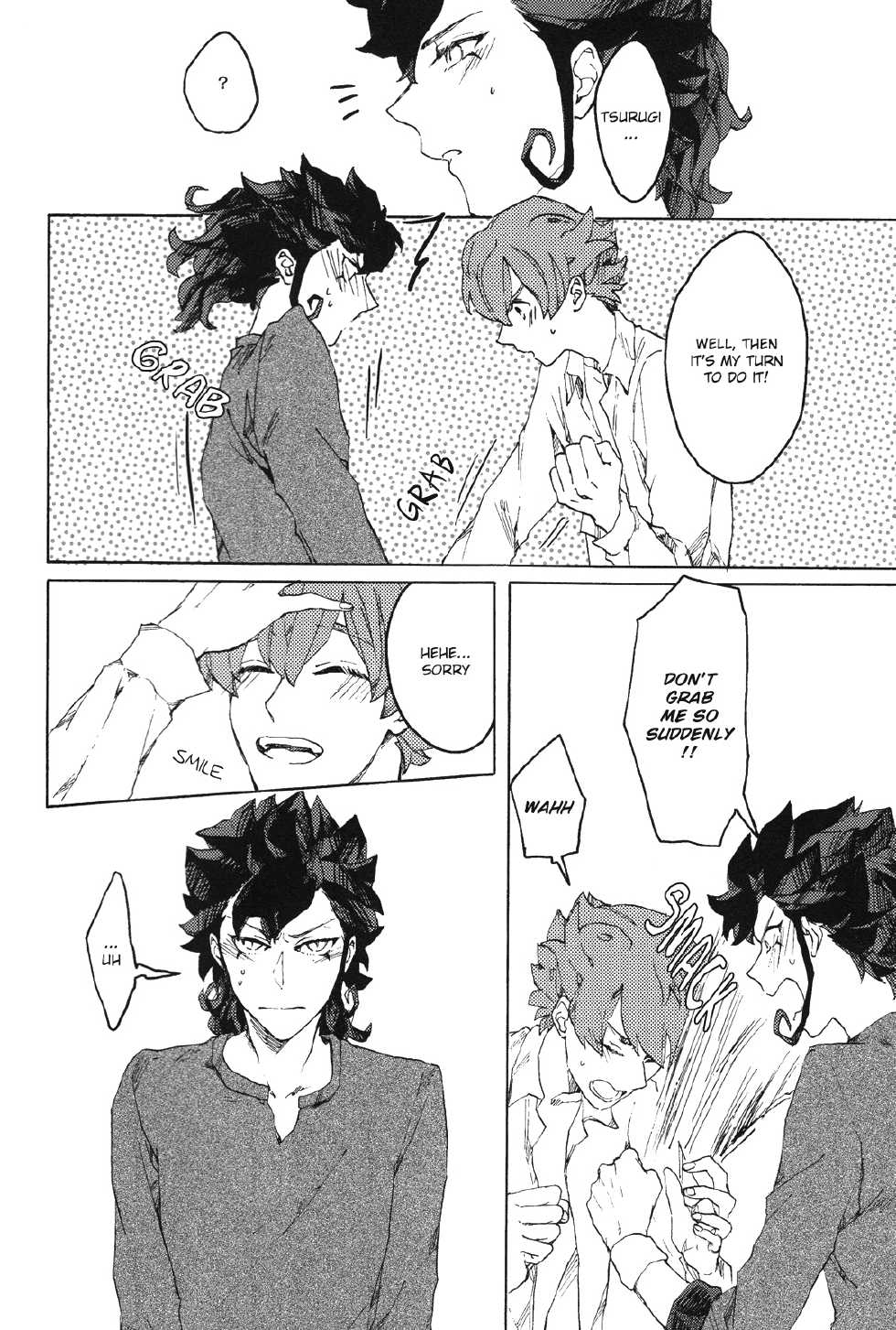 (Seishun Cup 8) [HYSTERIC SPIDER (Io)] Anata no Kawaii Hito ni Naritai (Inazuma Eleven GO) [English] [ebil_trio] - Page 36